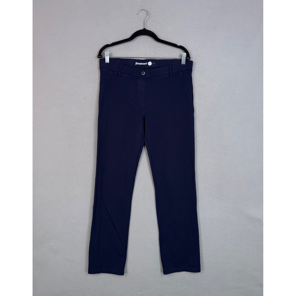 Betabrand Pants Womens Large Dress Pant Yoga Straight Leg Workwear Professional